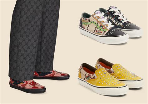 gucci van shoes|Vans x Gucci slip on.